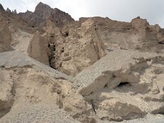 01 Eroded Hills From Trail After Leaving Kerqin Camp In Shaksgam Valley On Trek To K2 North Face In China